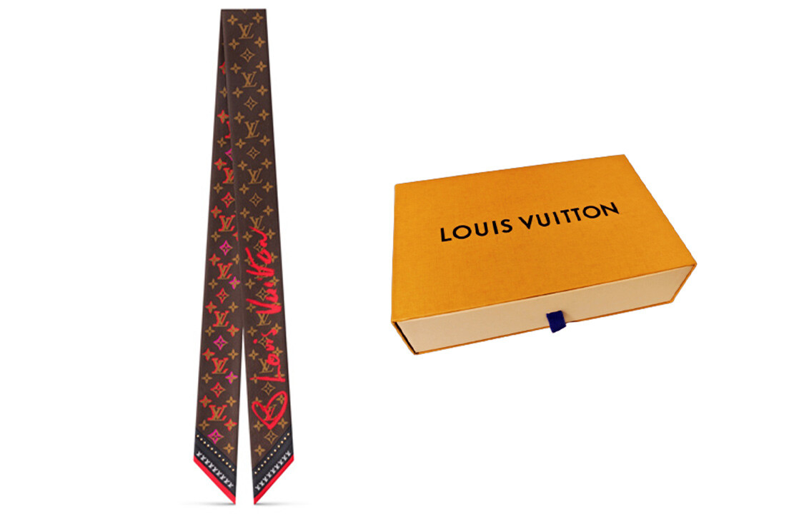 

LOUIS VUITTON Женские резинки для волос Fall in Love, Оригинальная коробка