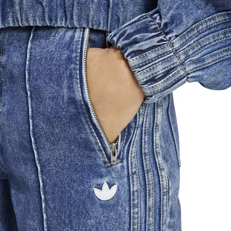 

Женские джинсовые прямые брюки Adidas Originals Premium Essentials, цвет Light Denim