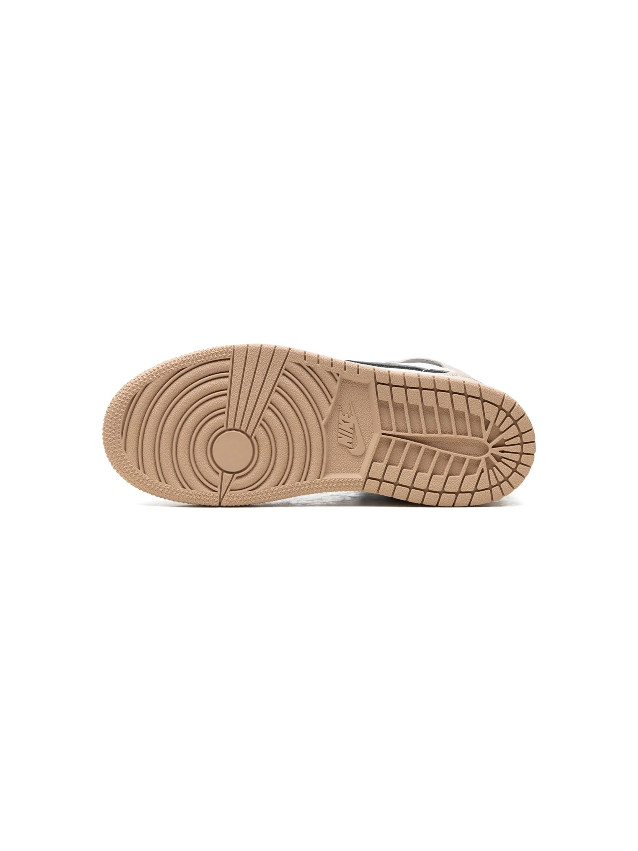 Кроссовки Air Jordan 1 Retro High OG Latte Jordan Kids, белый — фото 4