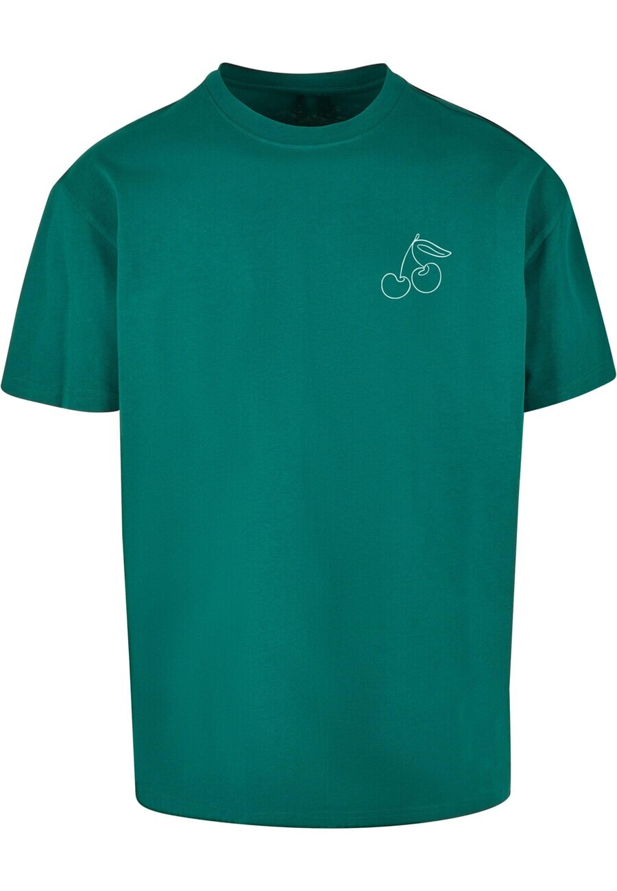 

Футболка Merchcode CHERRY, цвет Green/Light Green