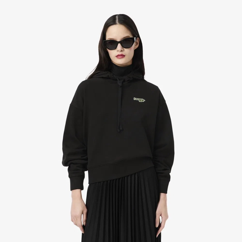 Худи Lacoste Soft Branding, черный