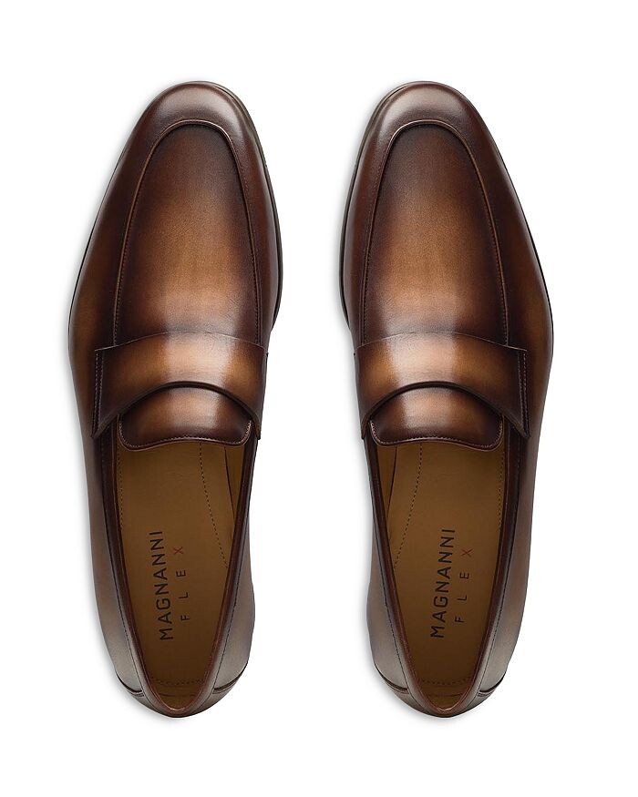 Мужские мокасины с передним носком Heros — 100% эксклюзив Magnanni — фото 2