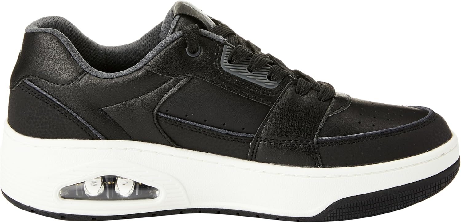Кроссовки Skechers Mens Uno Court - Low Post Match, черный — фото 4