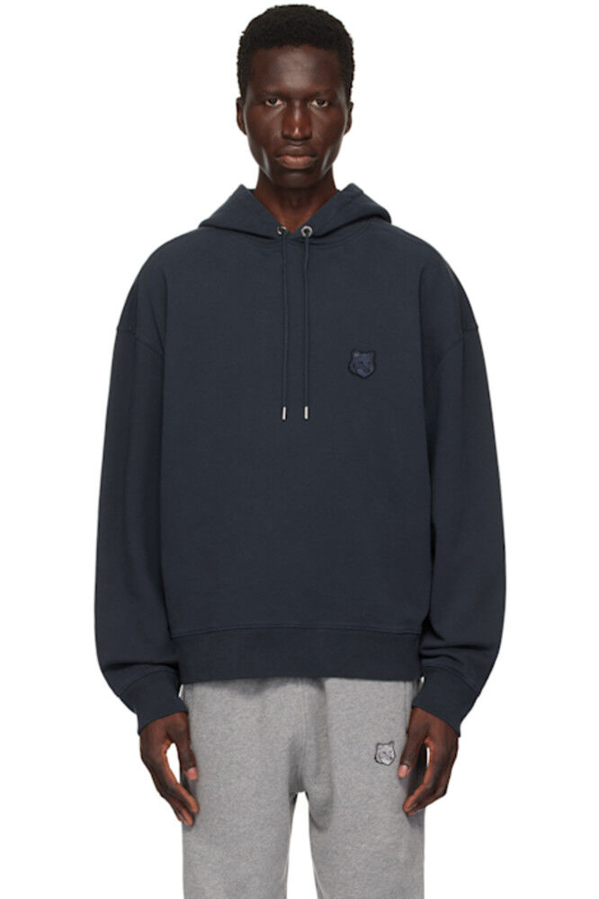 

Толстовка Navy Bold Fox Head Maison Kitsuné