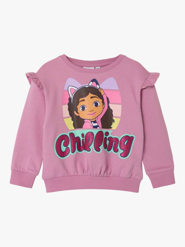 

Детский джемпер Gabby's Dollhouse NAME IT, Mauve Orchid