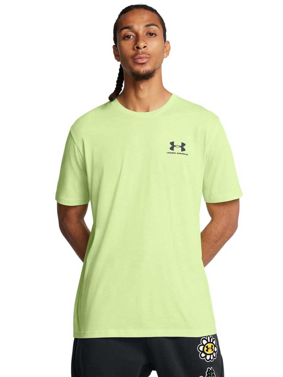 

Футболка Under Armour M SPORTSTYLE LC SS, зеленый