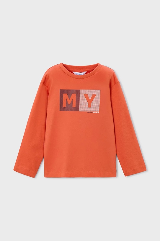 

Хлопковая водолазка Mayoral, оранжевый