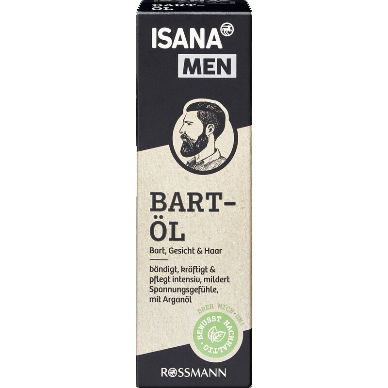 

Премиальное масло для бороды ISANA, 30 ml