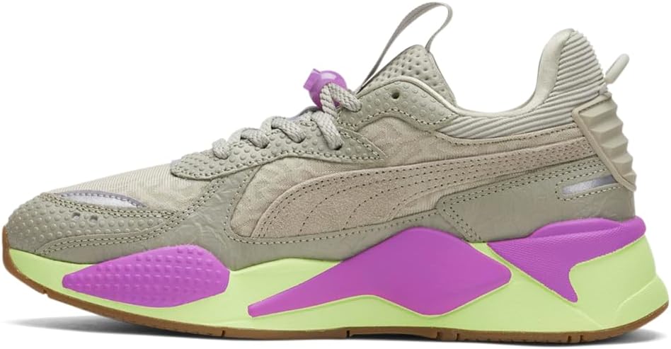 Мужские кроссовки PUMA Ron Funches X Rs-X на шнуровке, повседневные - бежевые — фото 3
