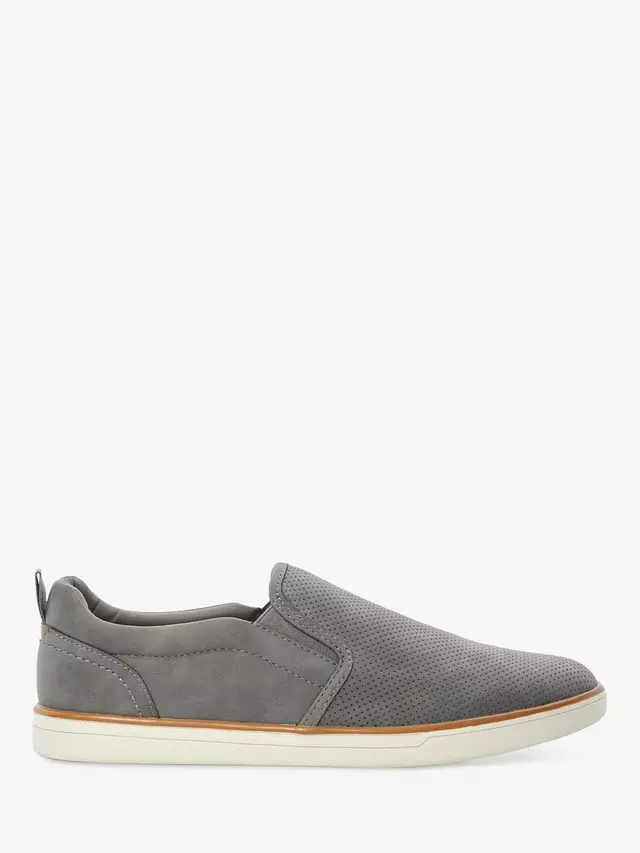 

Кроссовки Dune Totals Perforated Slip On, цвет grey/synthetic
