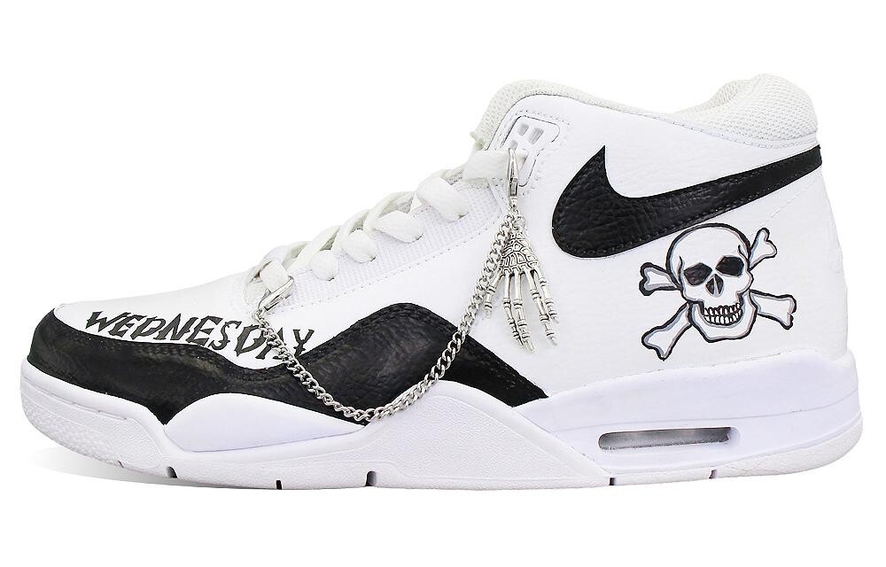 

Кроссовки Nike Flight Legacy Vintage Basketball Shoes Unisex Mid-top Black/white, черный