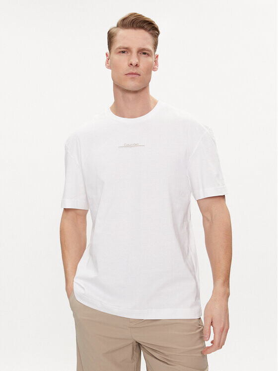 

Футболка стандартного кроя Calvin Klein, белый