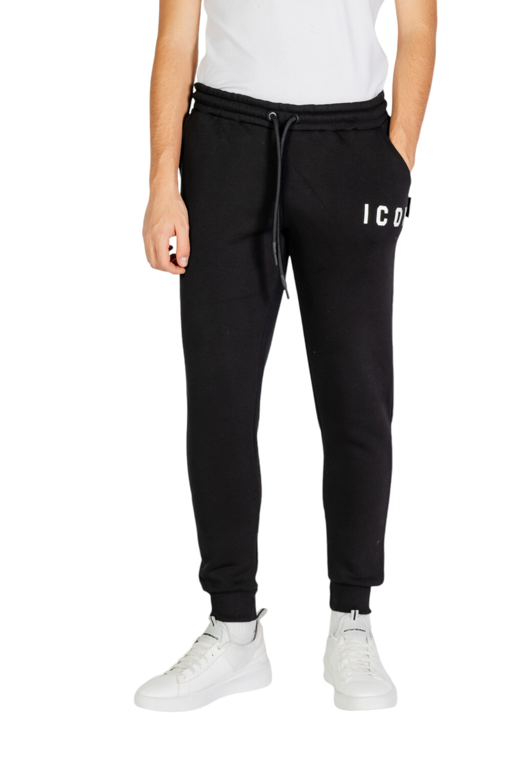 

Брюки мужские Icon спортивные на кулиске, черный