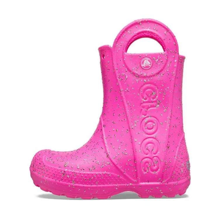 

Детские ботинки для детей Crocs, цвет Hot spicy powder