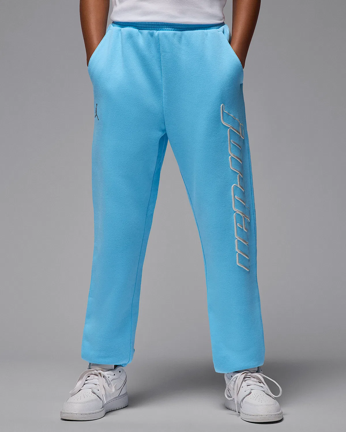 Детские флисовые штаны Jordan Mountainside, Blue Chill