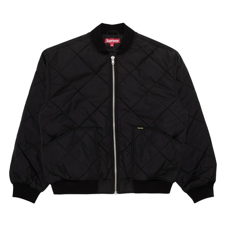 

Куртка Supreme AOI Quilted Work Jacket, Black