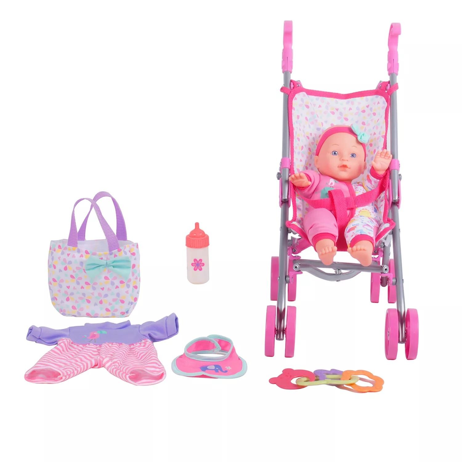 Подарочный набор Dream Collection для ухода за куклой 12 дюймов с коляской Dream Collection