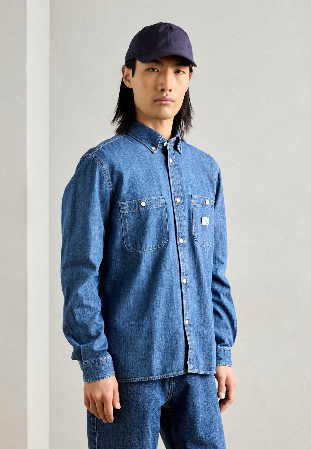 

Рубашка KENT COLLAR Marc O'Polo DENIM, синий