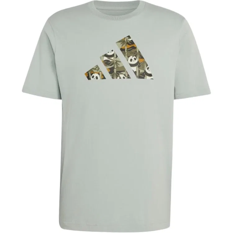 Футболка мужская M PANDA C CAM Adidas, Light Gray Green