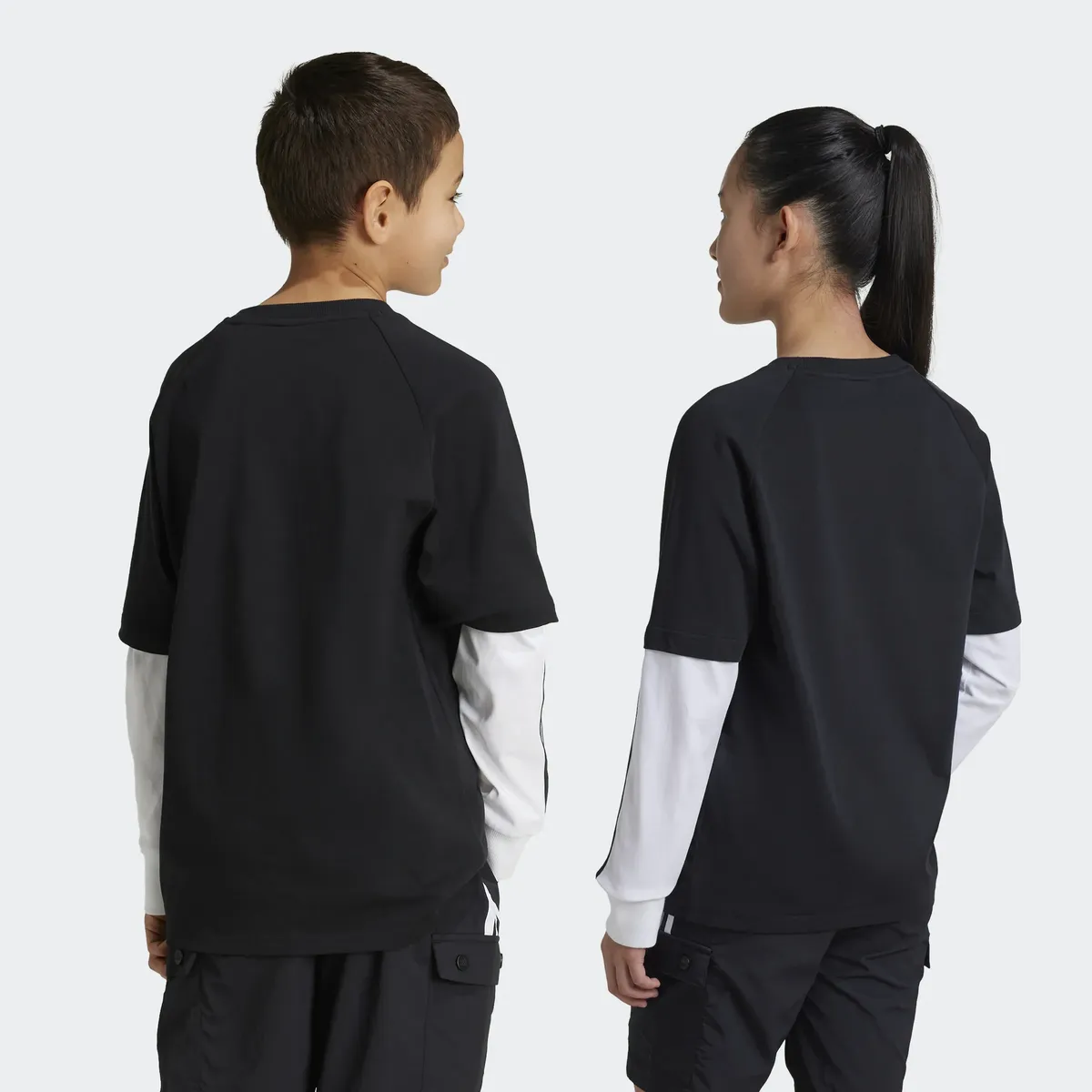 

Adidas Sportswear рубашка с длинными рукавами "J JAM 2IN1 LS", белый