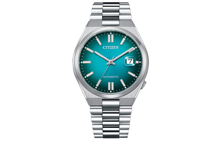 

CITIZEN Часы Automatic Mechanical Movement Stainless Steel Strap Watch Men's Watch Blue Dial NJ015188X, Blue