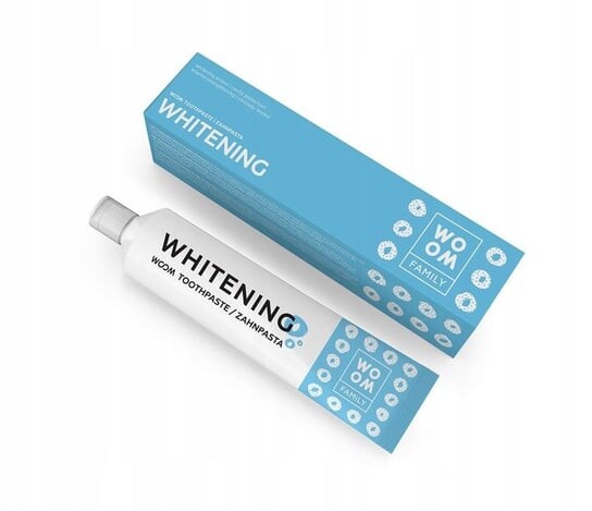 

Отбеливающая зубная паста для всей семьи, 75 мл WOOM, Family Whitening