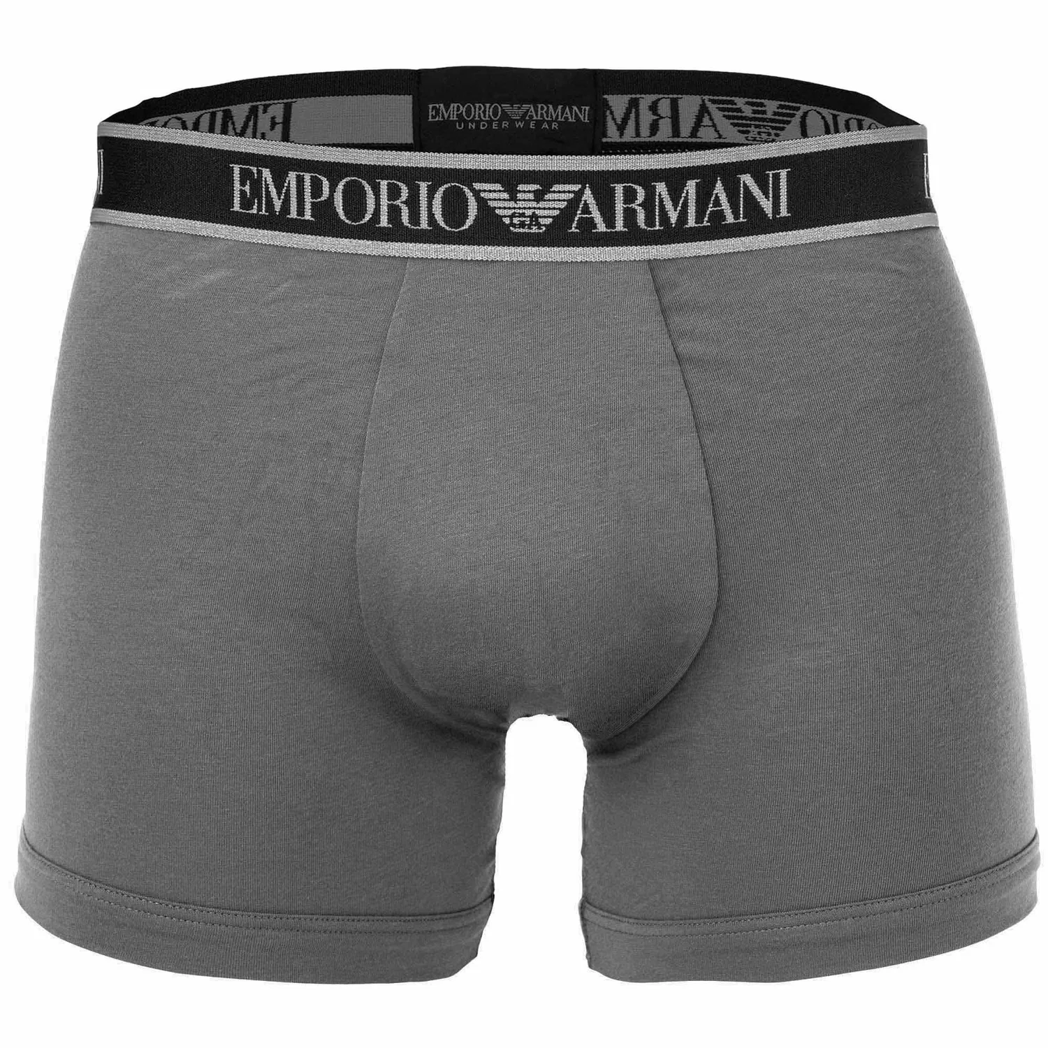 Боксеры 3er Pack, Emporio Armani, черный/серый — фото 3