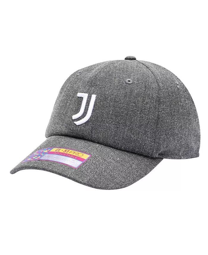 

Мужская классическая регулируемая шляпа Heather Black Juventus Berkeley Fan Ink, черный