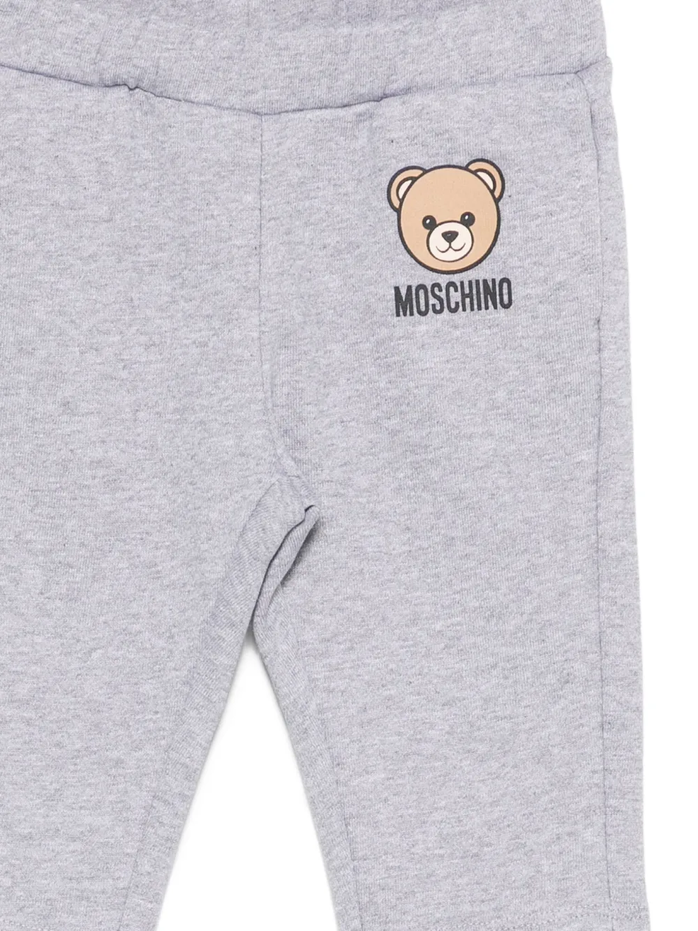 Спортивные брюки с принтом Teddy Bear Moschino Kids, серый — фото 3