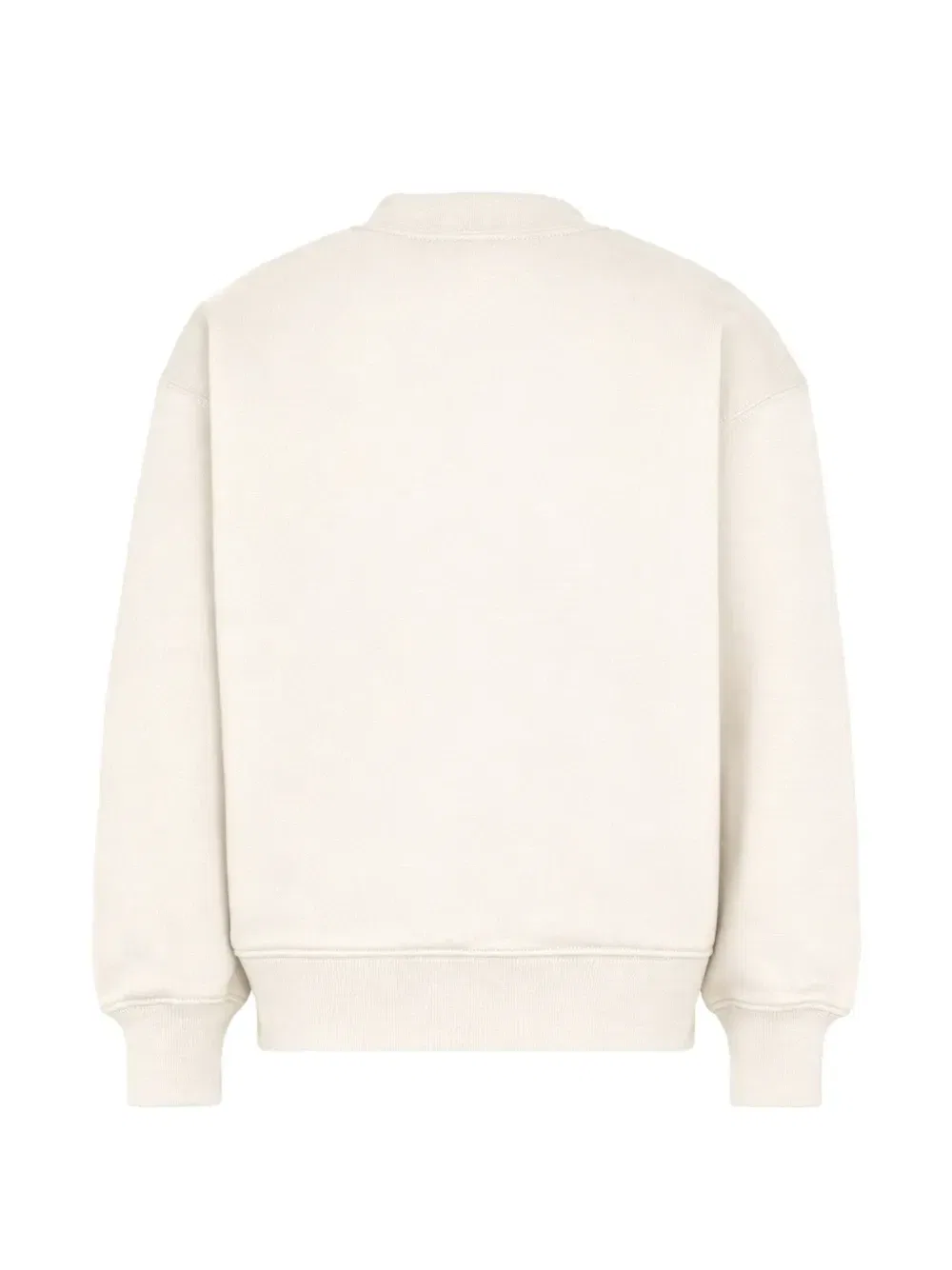 Толстовка Neck Logo Palm Angels Kids, бежевый — фото 2