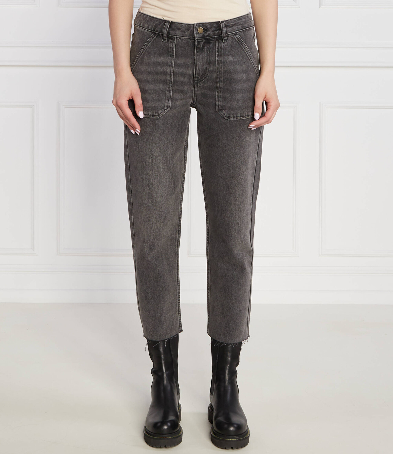 

Джинсы Ba&sh Regular Fit, цвет grafite