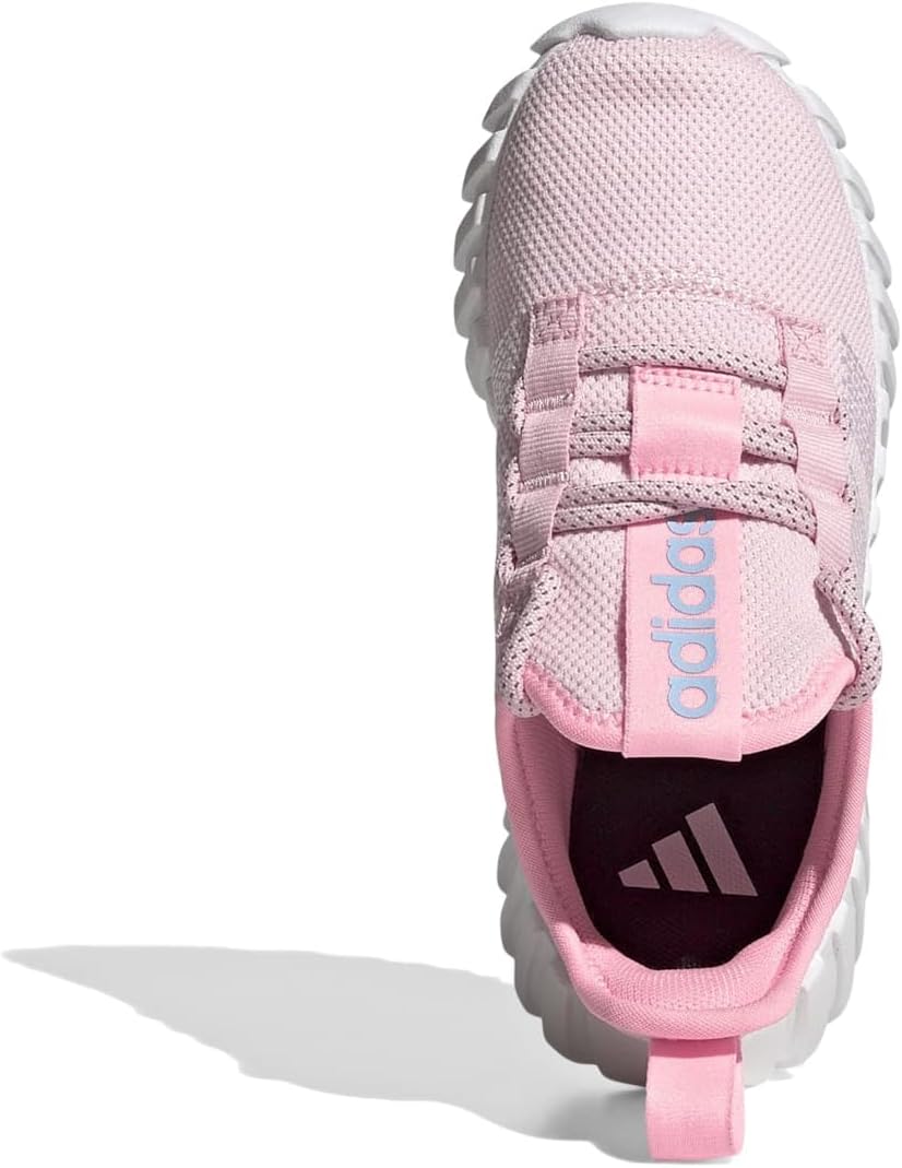 Детские кроссовки Adidas Kaptir Flow (унисекс), белый/розовый — фото 2