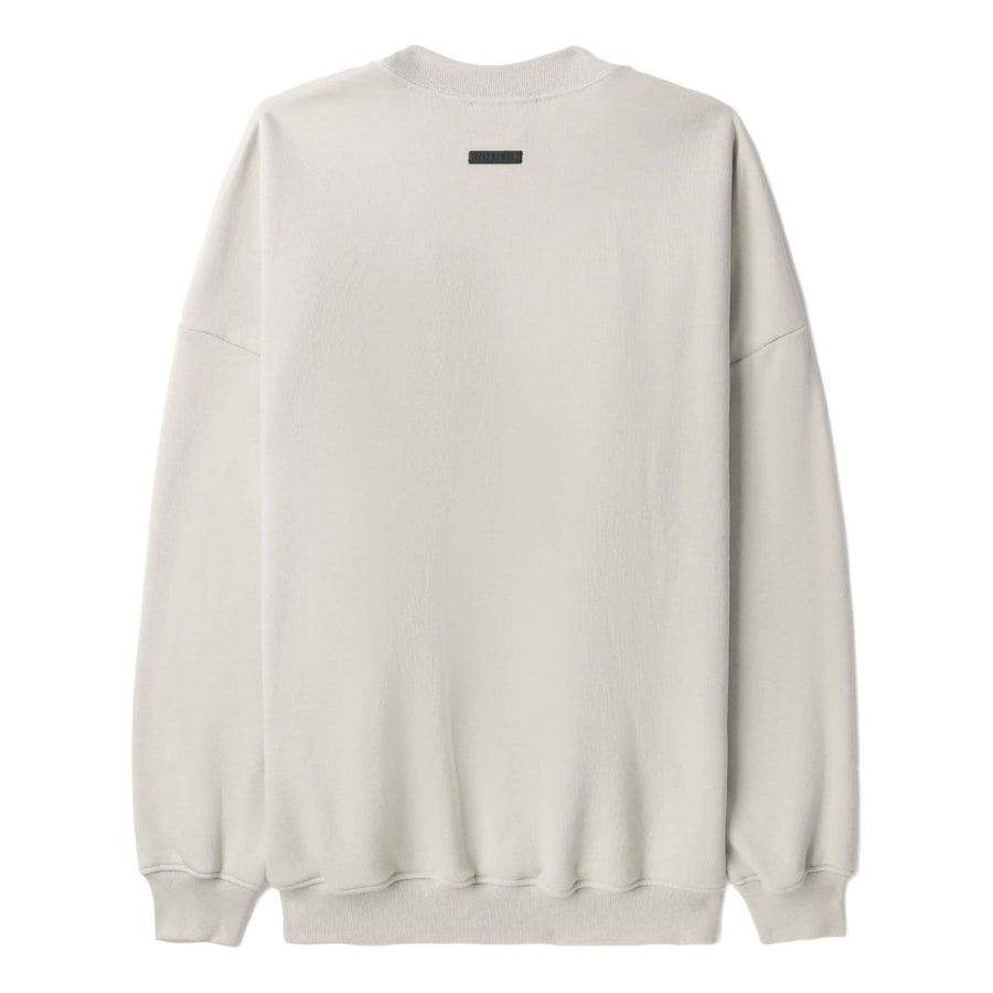 Худи Fear of God ETERNAL Fleece Crewneck 'Warm Heather Oatmeal', бежевый — фото 2