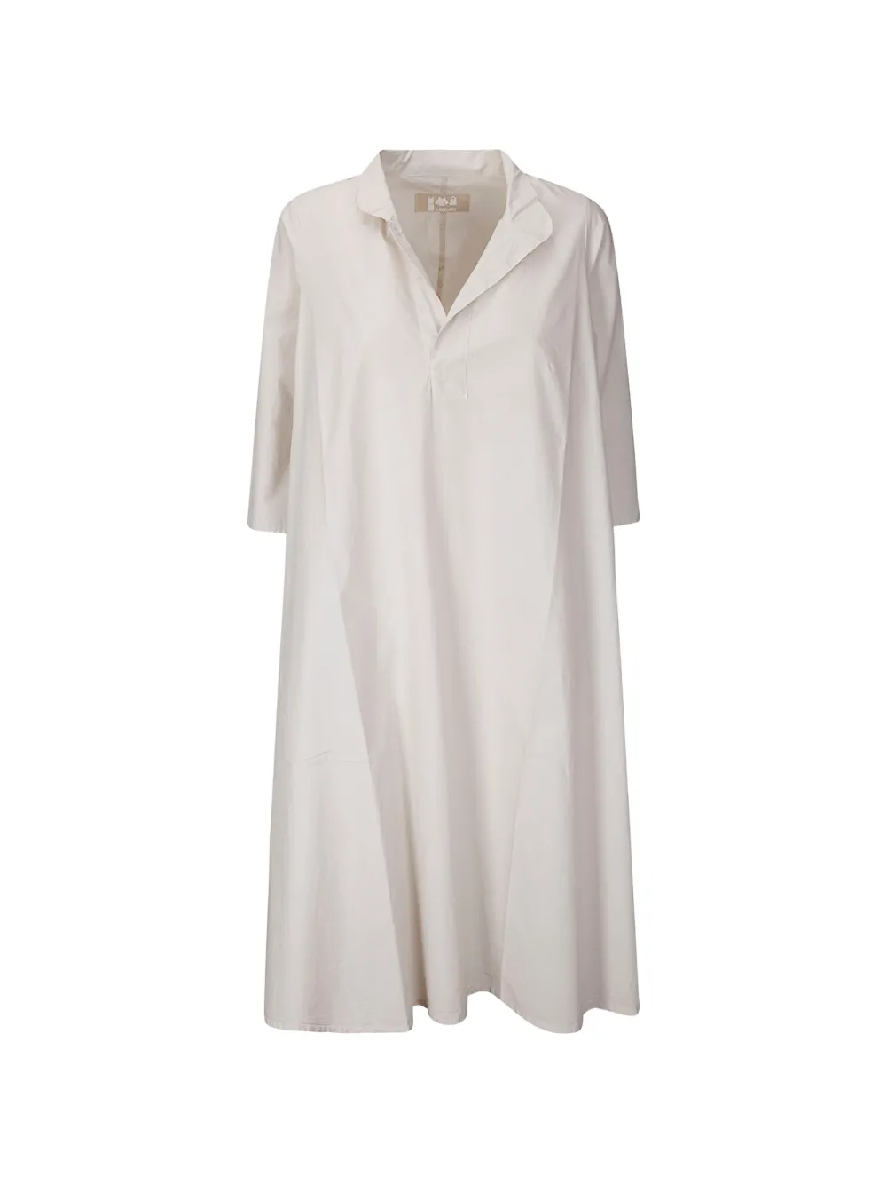 

Платье миди с V-образным вырезом Labo Art, бежевый