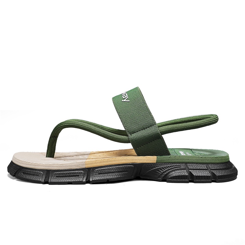 

DEERWAY Устойчивые к запаху, устойчивые к истиранию, быстросохнущие шлепанцы Men's Army Green