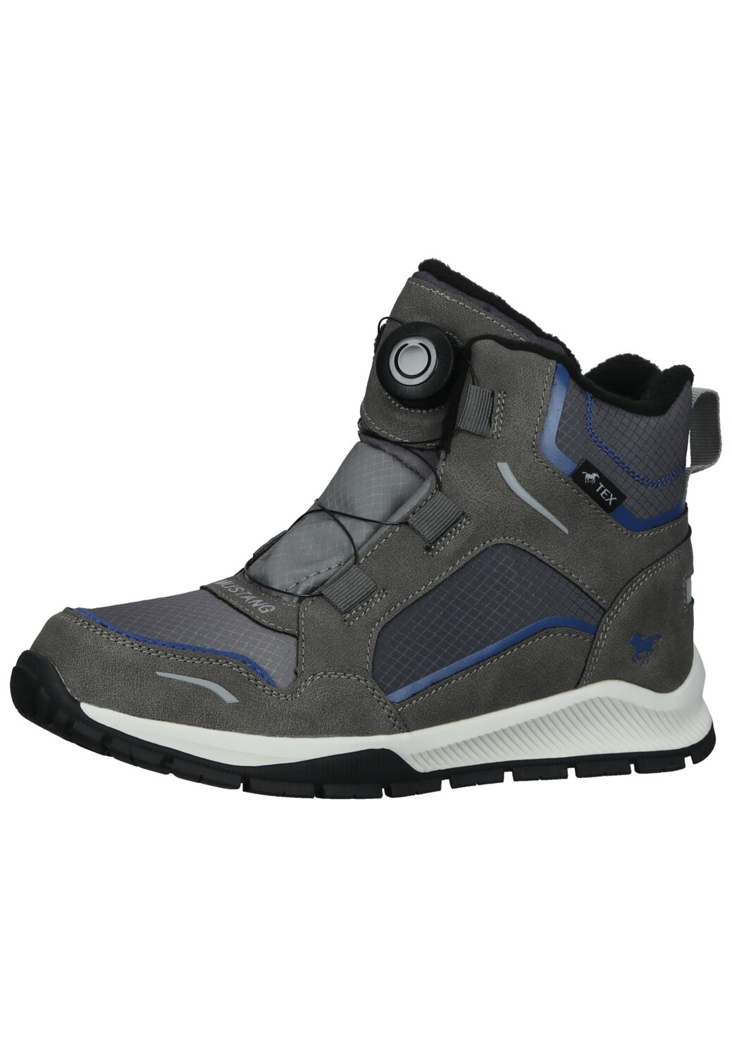 

Высокие ботильоны Mustang, темно-серый