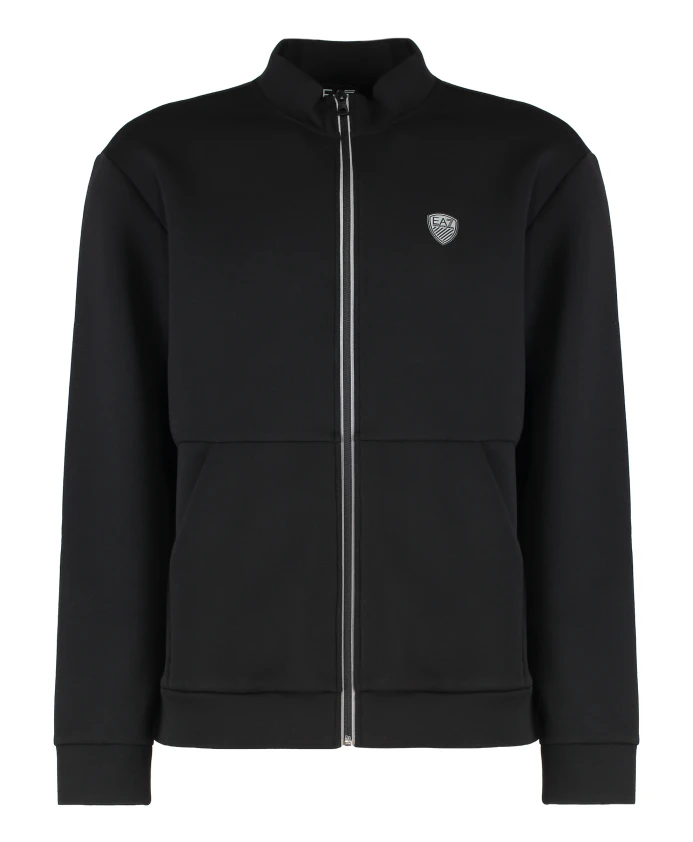 

Техно-Спортивный костюм с молнией по всей длине Emporio Armani Ea7, черный