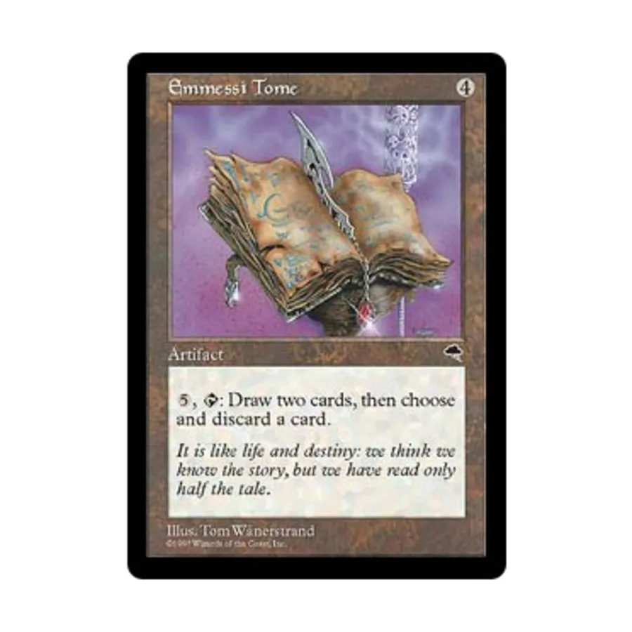 

CCG Эммесси Томе ( клавиша R), MTG - Tempest