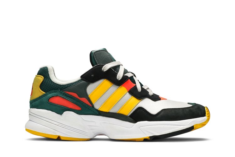 

Кроссовки Adidas Yung-96 'Green Gold', зеленый