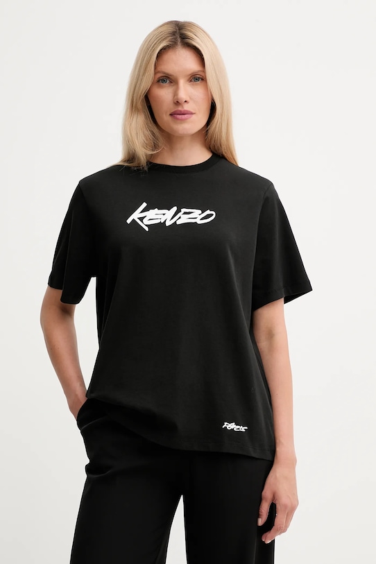 

Хлопковая футболка x Futura Kenzo, черный
