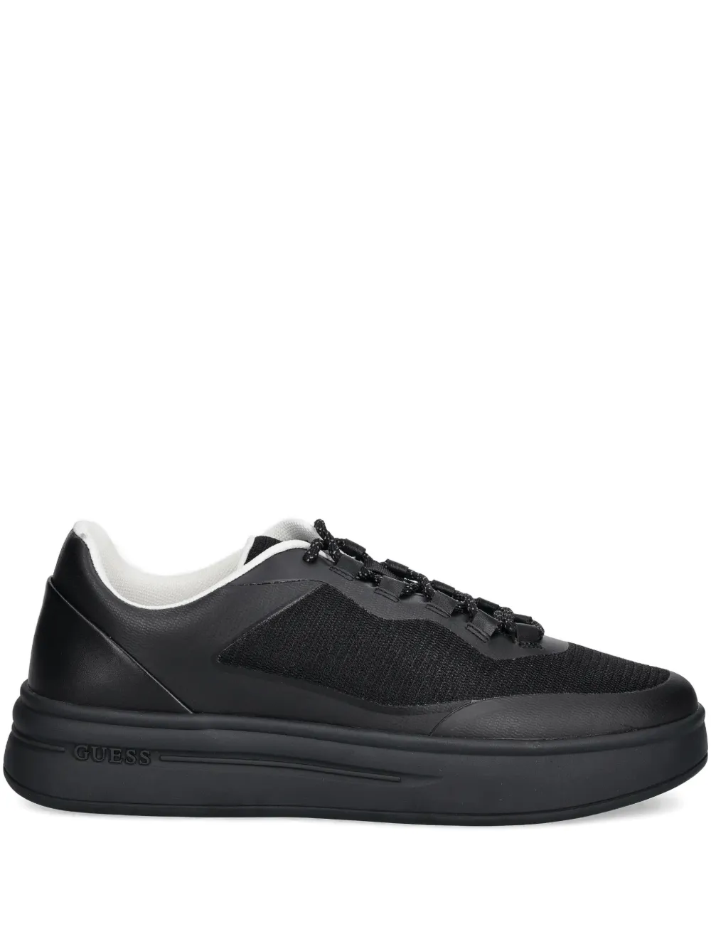 

Кроссовки Winno на шнуровке, подошва 42 мм Guess Usa, черный