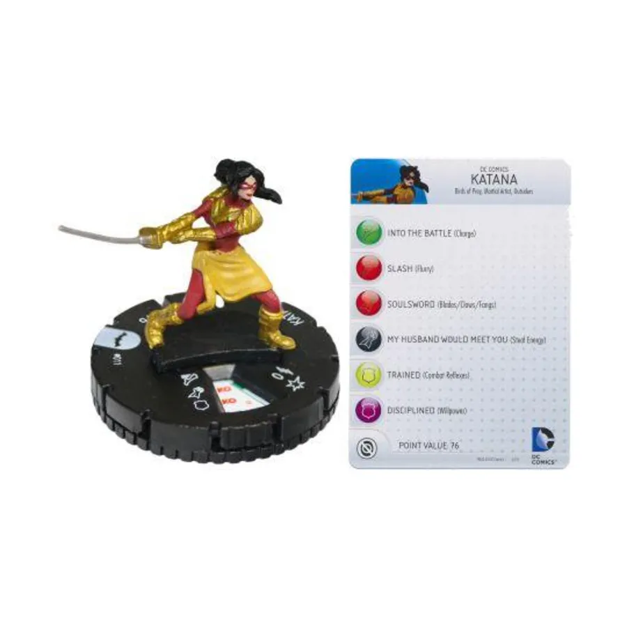 

Катана #011, DC HeroClix - Batman - Singles