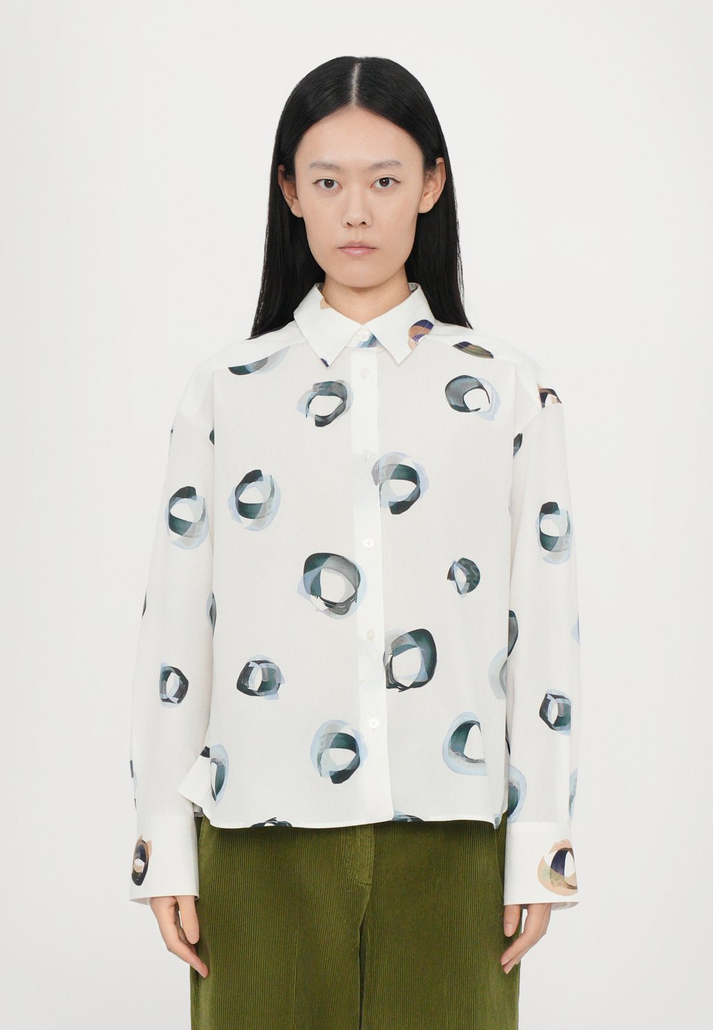 

Блузка на пуговицах SHIRT PS Paul Smith, белый