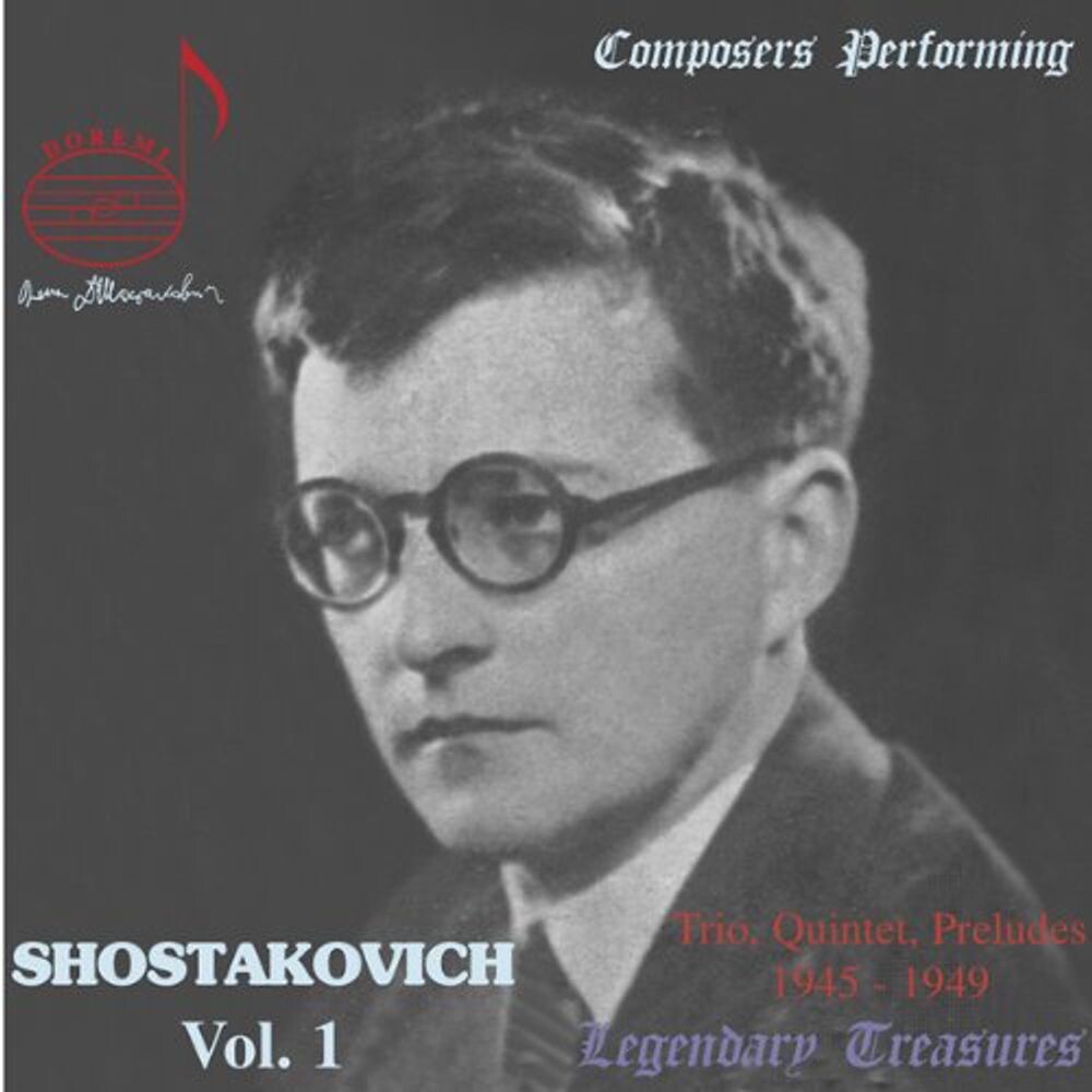 

Диск CD Composers Performing: Shostakovich Vol.1 - Dmitri Shostakovich