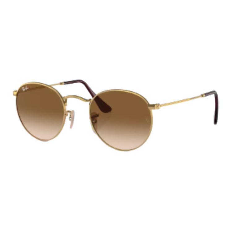 

RayBan Солнцезащитные очки Ray Ban Round с градиентными линзами, Gold