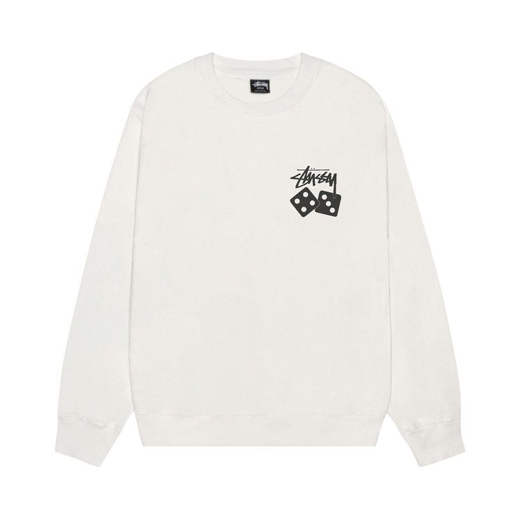 

Свитер Stussy Dice Crew Pigment Dyed, Natural