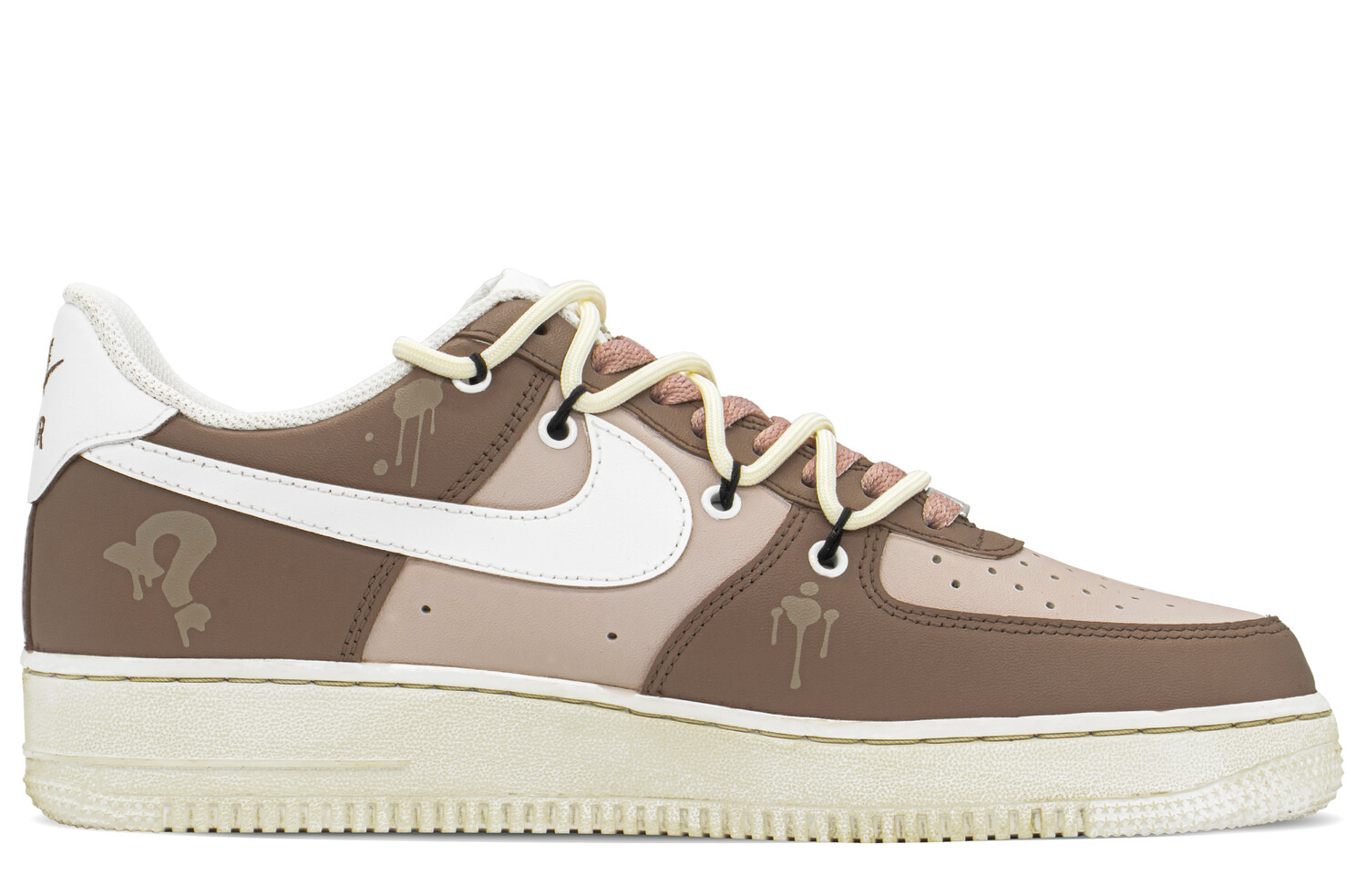 

Кроссовки Nike Air Force 1 Skateboard Shoes Men Low-Top Mocha