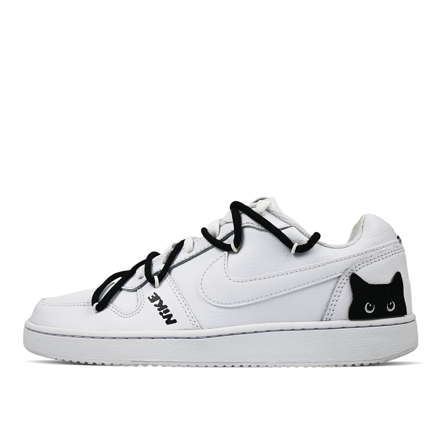 

Кроссовки Nike EBERNON Skateboarding Shoes Women's Low-top White/black, белый