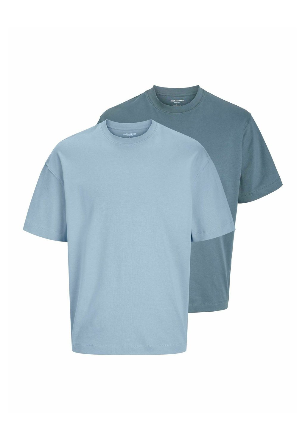 

Базовая футболка 2ER-PACK EINFARBIG RUNDHALS Jack & Jones, серый