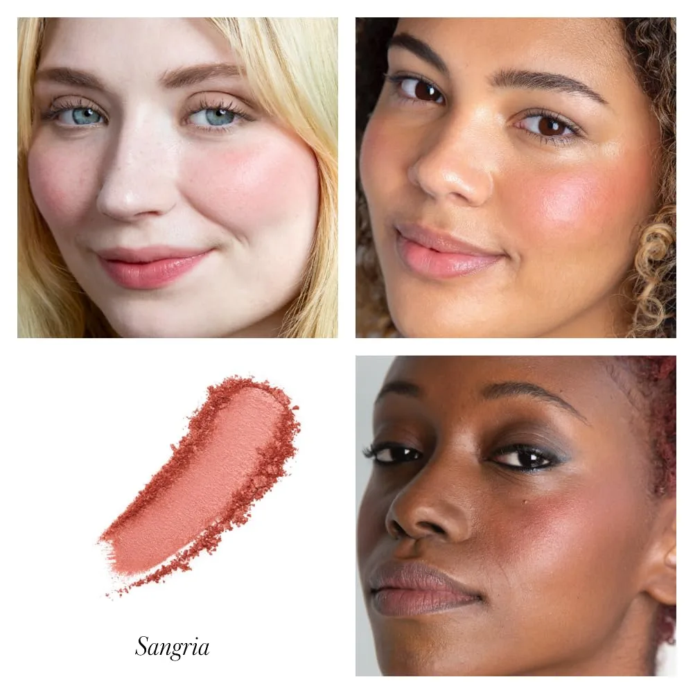 Румяна RMS Beauty ReDimension Hydra Powder Blush, Sangria и Pressed Blush — фото 3
